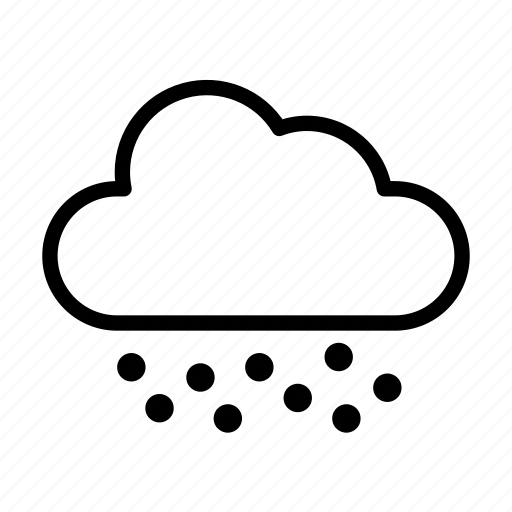 Climatology, cloud, hail, weather, winter icon - Download on Iconfinder