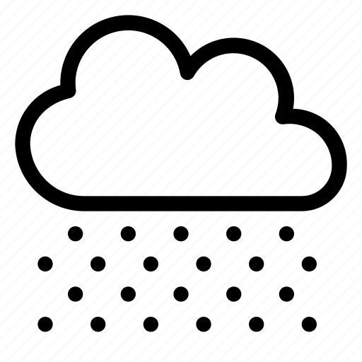 Cloud, line, snow, snowy, weather icon - Download on Iconfinder