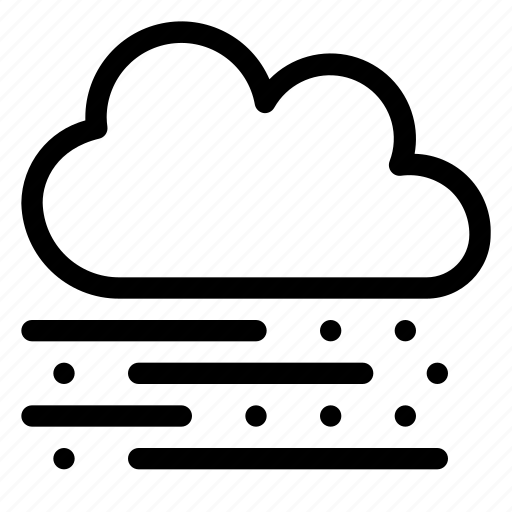 Cloud, line, weather, wind, windy icon - Download on Iconfinder