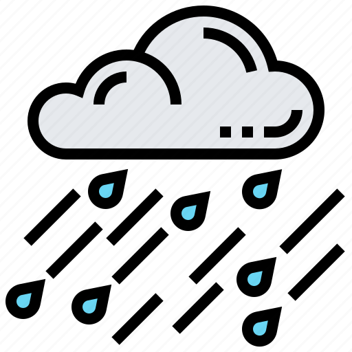 Precipitation, raining, season, storm, weather icon - Download on Iconfinder