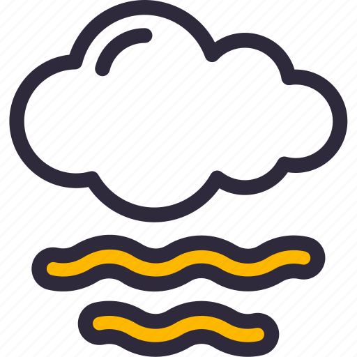 Cloud, fog, foggy, forecast, haze, misty, weather icon - Download on Iconfinder