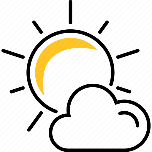 Sun, weather, cloudy, clouds icon - Download on Iconfinder