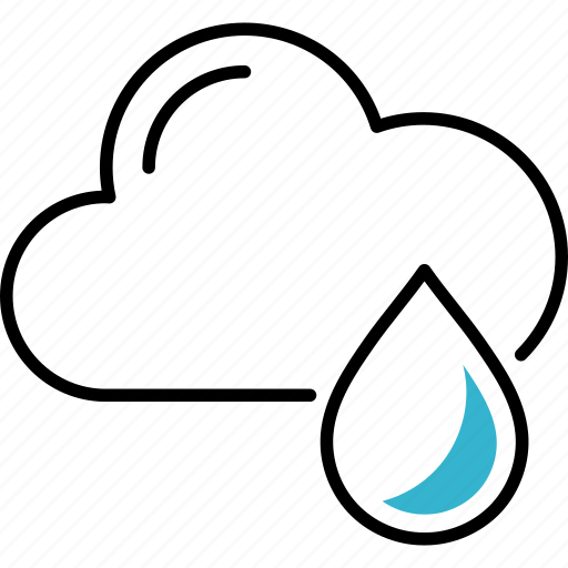 Overcast, rain, shower, weather, clouds icon - Download on Iconfinder