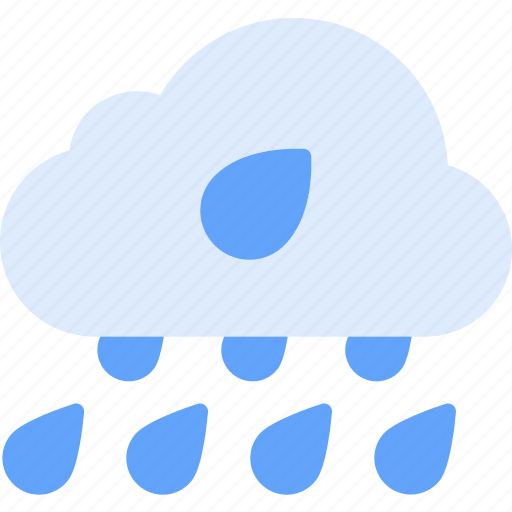 Heavy rain, winds, rain, drops, cloud, heavy icon - Download on Iconfinder