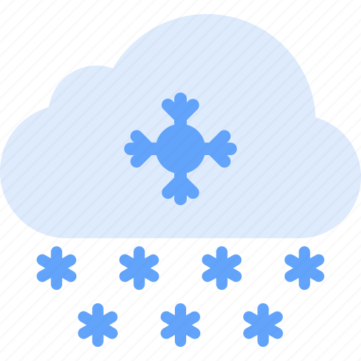 Snowfall, snow, freeze, cold, winter, cloud, snowing icon - Download on Iconfinder