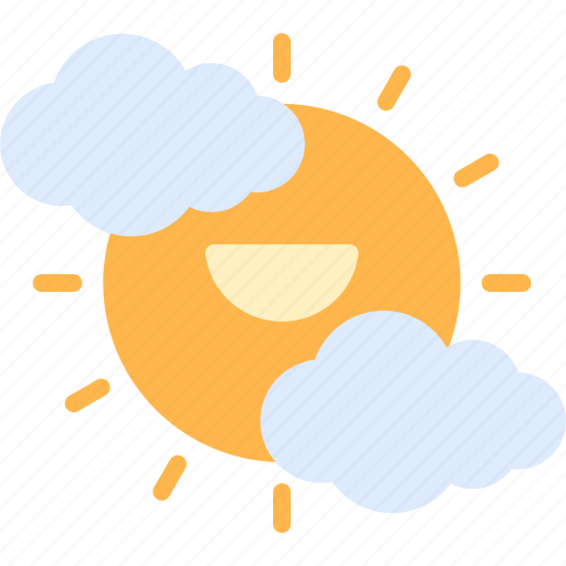 Sun, sky, cloudy, clouds and sun, sunny, cloud icon - Download on Iconfinder
