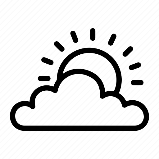 Weather, sun, cloud icon - Download on Iconfinder