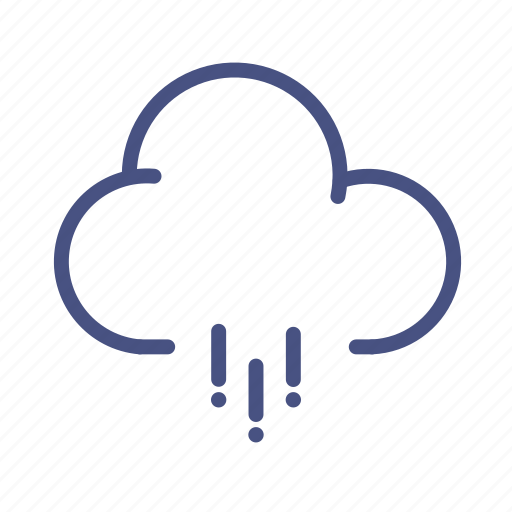 Cloud, rainy, weather, rain icon - Download on Iconfinder