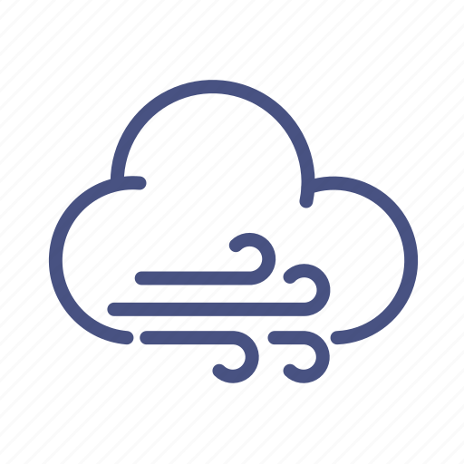 Cloud, wind, weather, cloudy icon - Download on Iconfinder