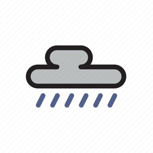 Rainy, cloud, forecast, weather icon - Download on Iconfinder