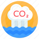 co2, carbon dioxide, cloud emission, carbon cloud, environmental gas