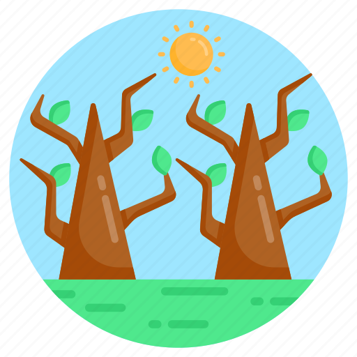 Drought, dry weather, summer weather, dryness, crop damage icon - Download on Iconfinder