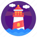 watchtower, lighttower, sea beacon, lighthouse, lightship