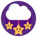 cloudy night weather, partly cloud, nightfall, night time, cloudy weather