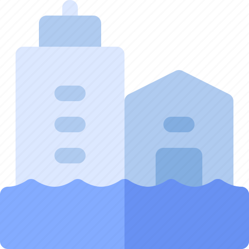 Flood, natural, disaster, nature, environment icon - Download on Iconfinder