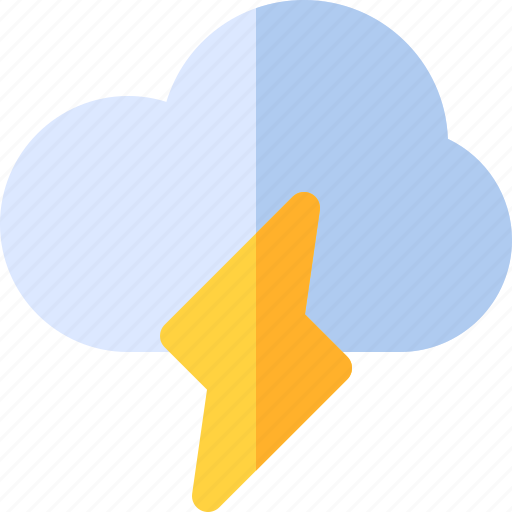 Thunderstorm, thunder, cloud, weather icon - Download on Iconfinder