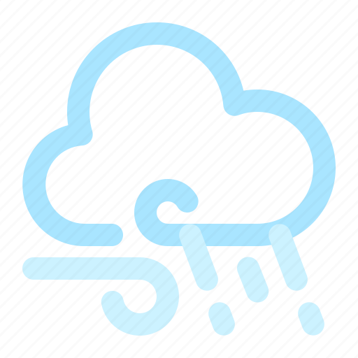 Weather, rain, air, wind, cloud icon - Download on Iconfinder