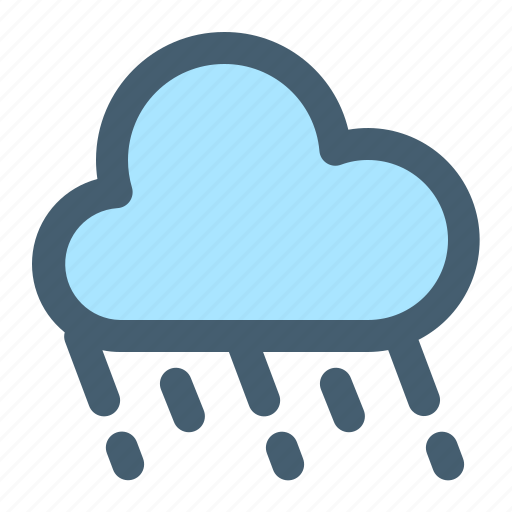 Weather, rain, rainny, drop, cloud icon - Download on Iconfinder