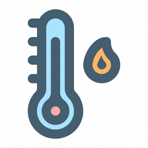 Weather, temperature, thermometer, hot, summer icon - Download on Iconfinder