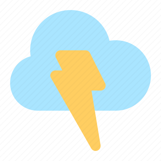 Weather, bolt, cloud, lightning, storm icon - Download on Iconfinder