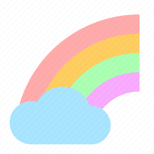 Weather, rainbow, cloud, sky, bright icon - Download on Iconfinder