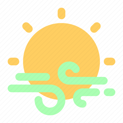 Weather, wind, air, sun, sky icon - Download on Iconfinder