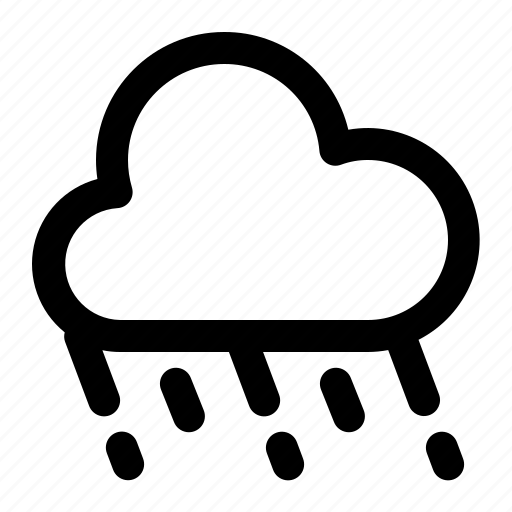 Weather, rain, rainny, drop, cloud icon - Download on Iconfinder