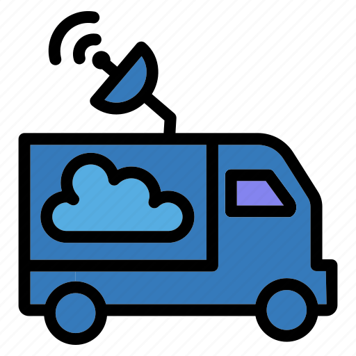 Metrological, car, cloud, satelite icon - Download on Iconfinder
