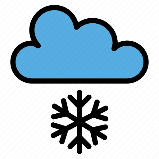 Snow, cloud, weather, winter icon - Download on Iconfinder