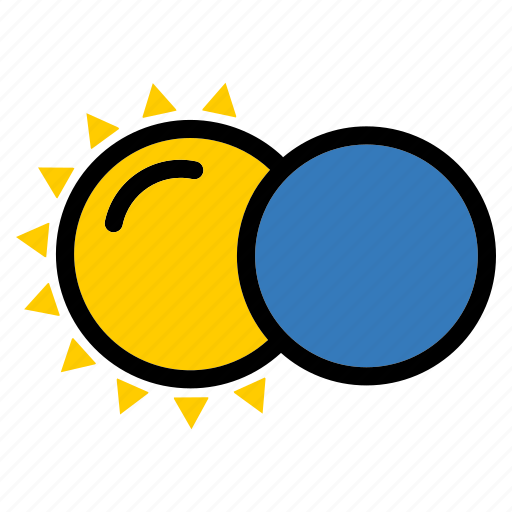 Solar, eclipse, planet, sky, space icon - Download on Iconfinder