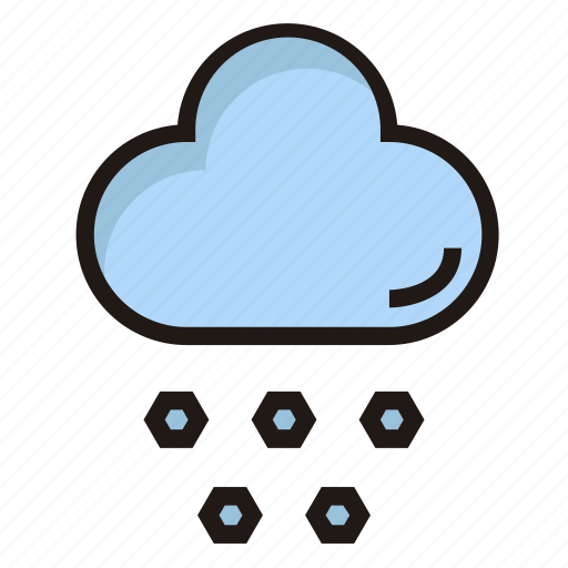 Hail, cloud, ice, weather, forecast, cold icon - Download on Iconfinder