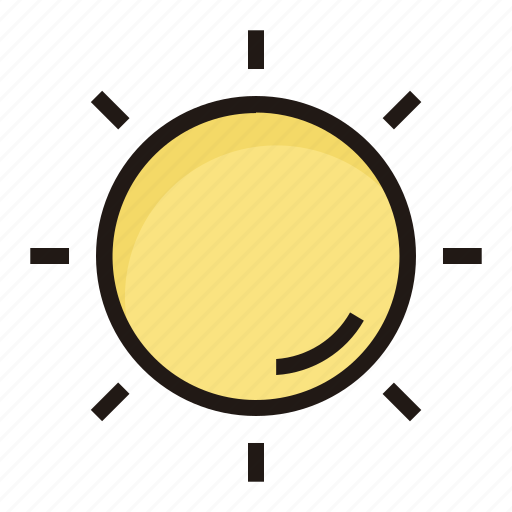Sun, weather, forecast, summer, hot icon - Download on Iconfinder