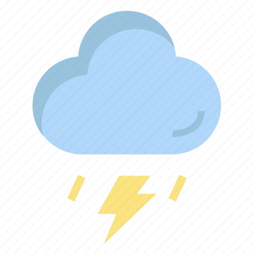 Thunderstorm, weather, cloud, forecast, flash icon - Download on Iconfinder
