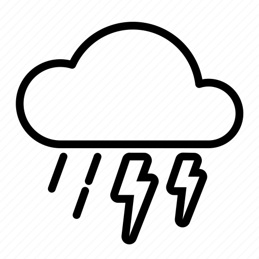 Storm, weather, stormy, thunderstorm icon - Download on Iconfinder
