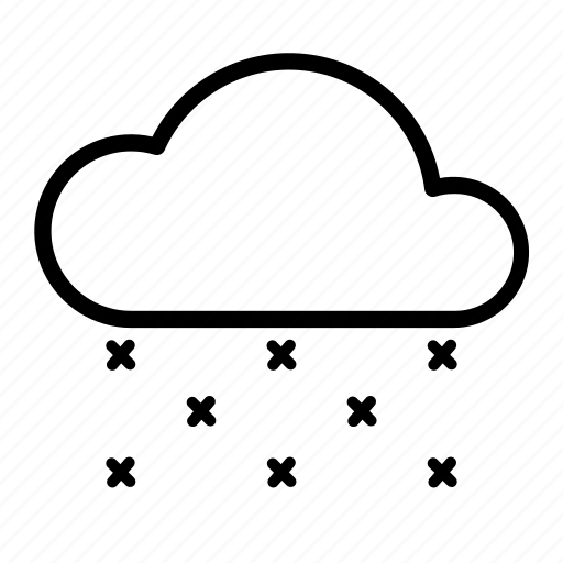 Flurries, weather, snow, forecast, cloud icon - Download on Iconfinder