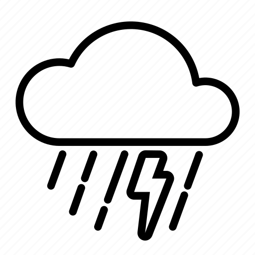 Storm, weather, thunderstorm, stormy icon - Download on Iconfinder