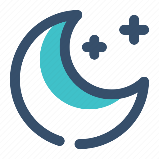 Moon, star, crescent, weather icon - Download on Iconfinder