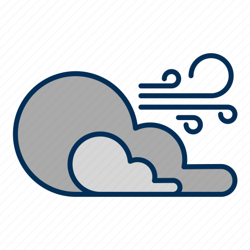 Wind, cloud, weather, storm icon - Download on Iconfinder
