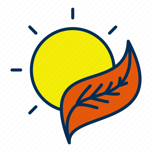 Summer, sun, leaf, weather icon - Download on Iconfinder
