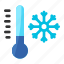 cold, thermometer, temperature, snowflake, winter 