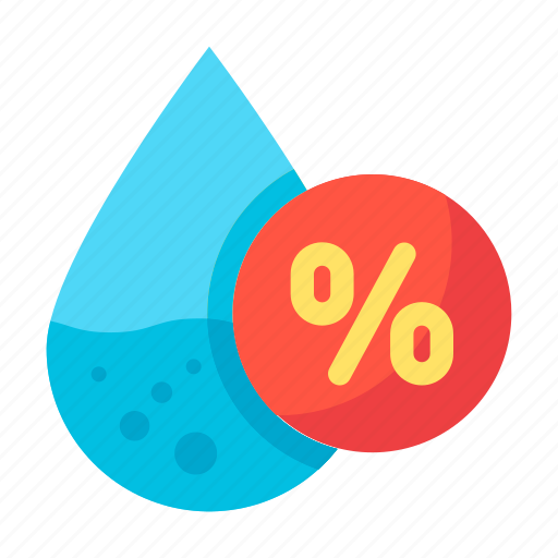 Humidity, water, drop, weather icon - Download on Iconfinder