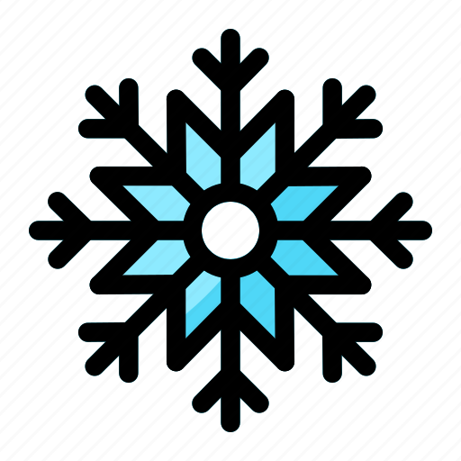 Snowflake, snow, ice, winter icon - Download on Iconfinder