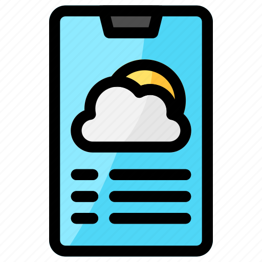 Weather, app, forecast, rain, sun icon - Download on Iconfinder