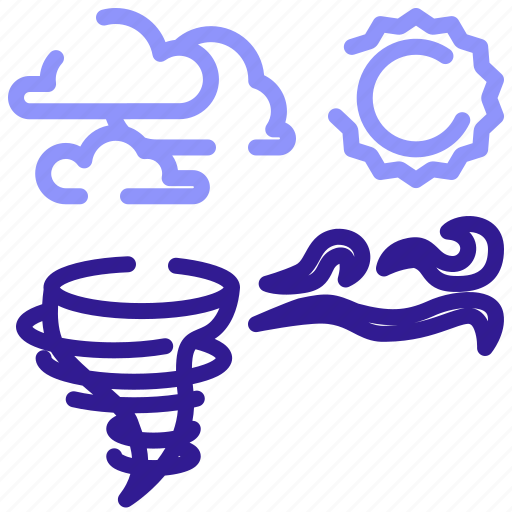 Meterology, sun, weather, rain, cloud icon - Download on Iconfinder