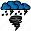 storm, sun, weather, rain, cloud 