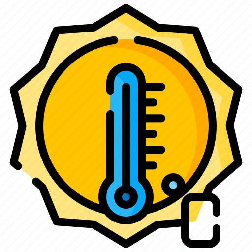 Temperature, sun, weather, rain, cloud icon - Download on Iconfinder