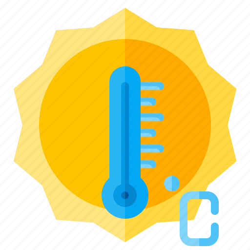 Temperature, sun, weather, rain, cloud icon - Download on Iconfinder