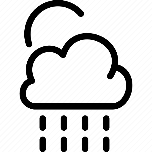 Atmosphere, climate, cloud, forecast, weather, rain, sun icon - Download on Iconfinder