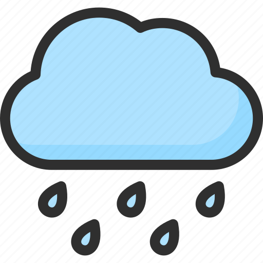 Cloud, drop, forecast, rain, weather icon - Download on Iconfinder