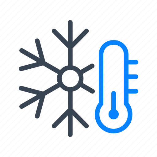 Winter, snow, snowy, temperature, thermometer, cold icon - Download on Iconfinder